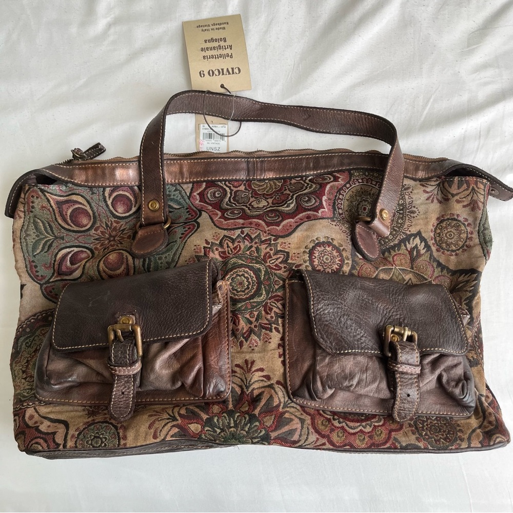 Vintage genuine leather purse